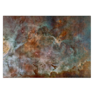 Dunkle Wolken von Carina Nebula Hubble Space Schneidebrett