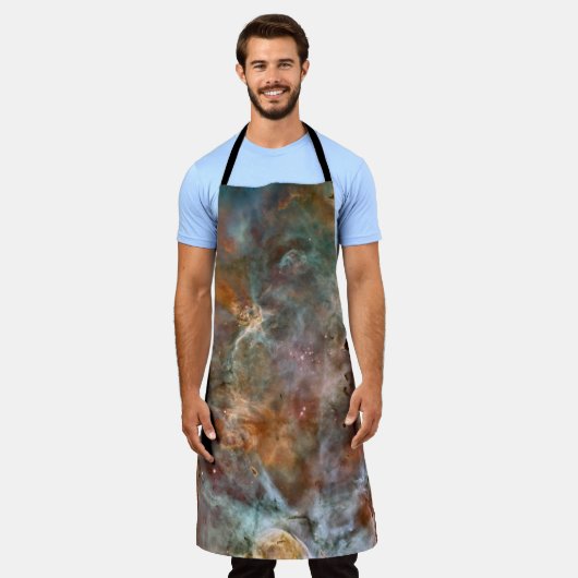 Dunkle Wolken von Carina Nebula Hubble Space Schürze (Getragen)