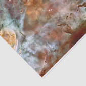Dunkle Wolken von Carina Nebula Hubble Space Seidenpapier (Ausschnitt)