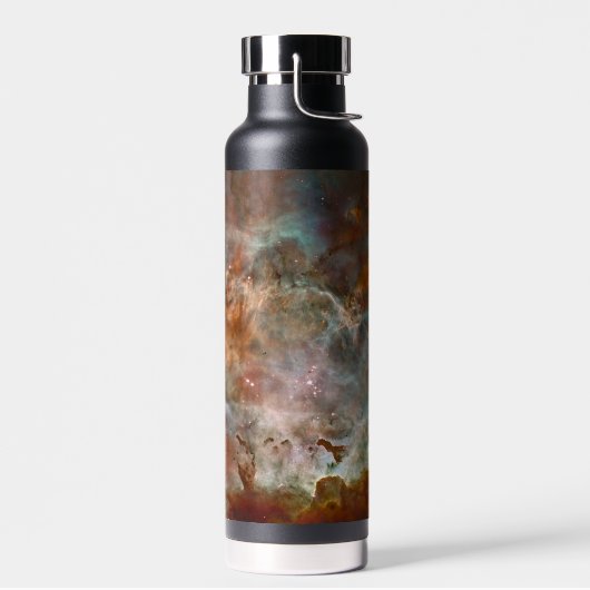 Dunkle Wolken von Carina Nebula Hubble Space Trinkflasche (Links)
