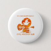 Dunkle Wüste Highway Hexen Hocus Pocus Button (Vorderseite)