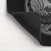 Dunkle Yin Yang Skorpione Mousepad (Ecke)