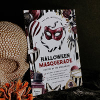 Dunkle Zirkus-Halloween-Maskenparty