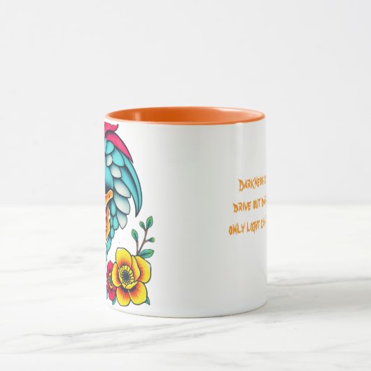 Dunkle Zitate Tasse (Zentrum)