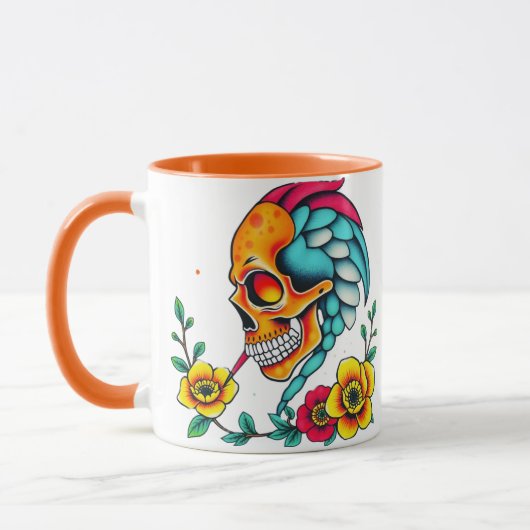 Dunkle Zitate Tasse (Links)