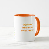 Dunkle Zitate Tasse (VorderseiteRechts)