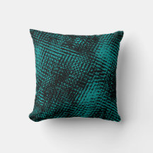 Dunkle zyangrüne Striche kreuzen wie eine Einbeulu