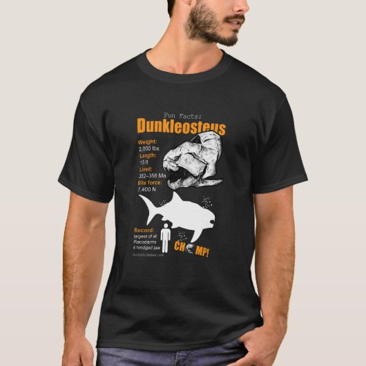 Dunkleosteus T-Shirt (Vorderseite)