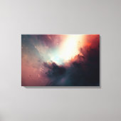 Dunkler abstrakter Kunstdruck Leinwanddruck (Vorderseite)