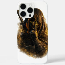Dunkler Attentäter mit Kapuze Ninja iPhone 16 Pro