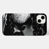 dunkler Beschützer iPhone Hülle (Rückseite (Horizontal))