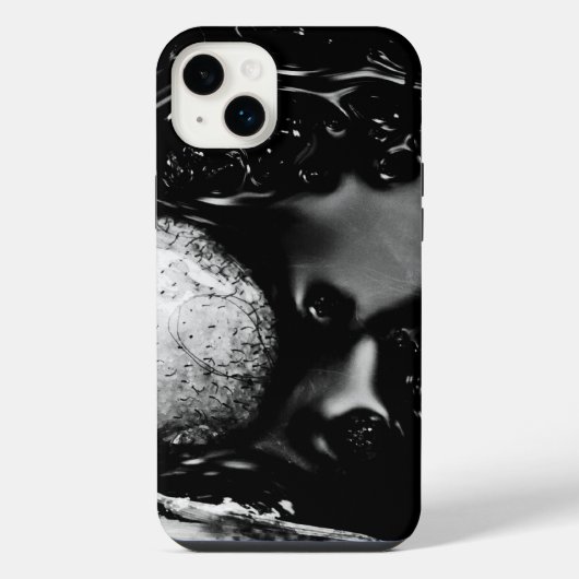 dunkler Beschützer iPhone Hülle (Rückseite)