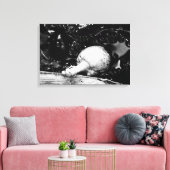 dunkler Beschützer Leinwanddruck (Insitu (Wohnzimmer))