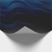 Dunkler BLAU Hintergrund mit Linien. Farbige Illus Geschenkpapier (Ecke)