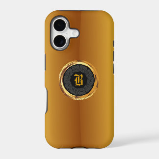 Dunkler BlumenAbzeichen-GoldiPhone 5 Luxuskasten