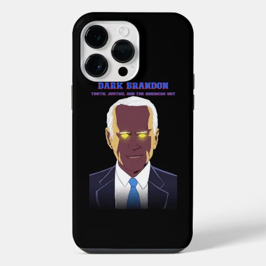 Dunkler Brandon iPhone Hülle (Rückseite)