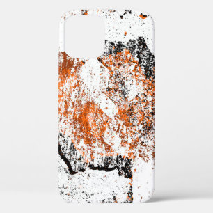 Dunkler brauner Grunge-Hintergrund. Schwarz weiß o Case-Mate iPhone Hülle
