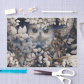 Dunkler Bruchkern Goblincore verzauberter Wald Seidenpapier (Handwerk)