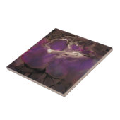 Dunkler Burg Fliese (Seite)