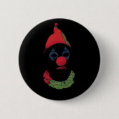 Dunkler Clown Button (Vorderseite)