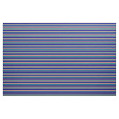 Dunkler Cyan, dunkler Lachs und blaues Farbmuster Stoff (Fat Quarter (45,7 x 55,9 cm))