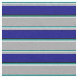Dunkler Cyan, leichter Grau, dunkelgrau, blau und Stoff