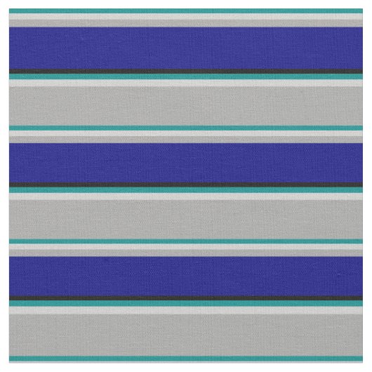 Dunkler Cyan, leichter Grau, dunkelgrau, blau und Stoff (Nahaufnahme)