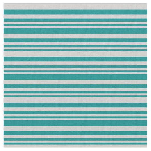 Dunkler Cyan und hellgraue Lines Muster Stoff (Nahaufnahme)