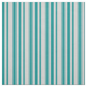 Dunkler Cyan und hellgraues, gestreiftes Muster Stoff (Muster)