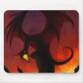 Dunkler Drache Mousepad (Vorne)