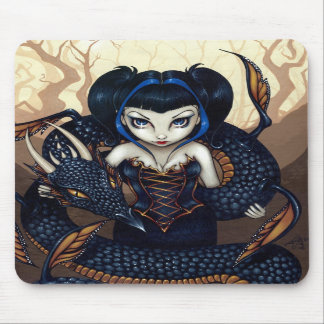 "Dunkler Drache" Mousepad