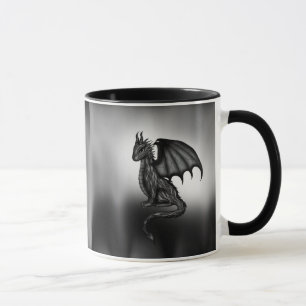 Dunkler Drache Tasse