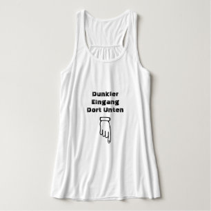 Dunkler Eingang dort unten Tank Top