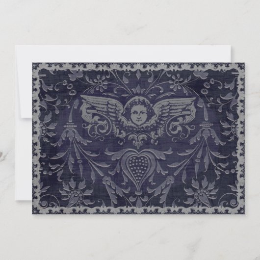 Dunkler Engel der 12x18-Karte (Vorderseite)