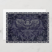 Dunkler Engel der 12x18-Karte (Vorne/Hinten)