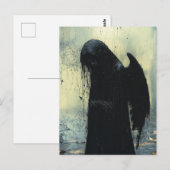 Dunkler Engel Fantasy Postkarte (Vorne/Hinten)