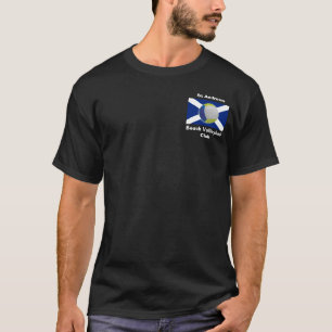 Dunkler erwachsener T - Shirt mit StABVC Logo