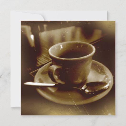 Dunkler Espresso - Grunge Sepia (Vorderseite)