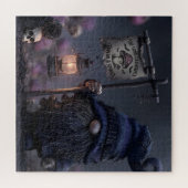 Dunkler Fantasy-Gnom in der Taverne des Verschwund Puzzle (Horizontal)