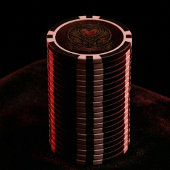 Dunkler Fantasy-Ritter & Sigil-Gotik-Token Pokerchips