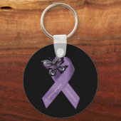 Dunkler Fibromyalgischer Schlüsselanhänger (Vorderseite)