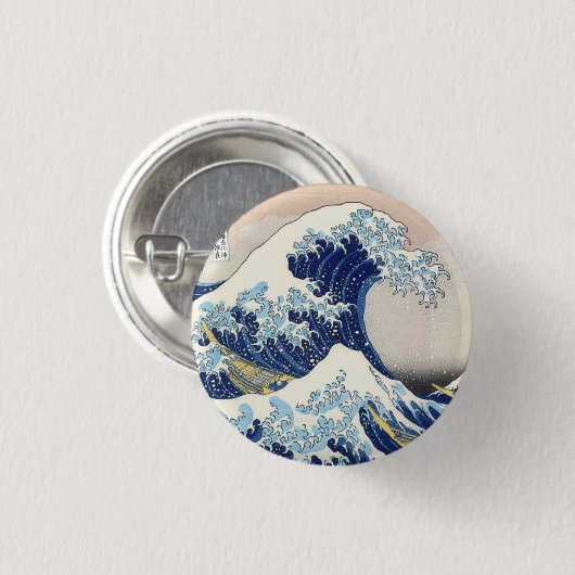 Dunkler Flieder Button (Vorne & Hinten)