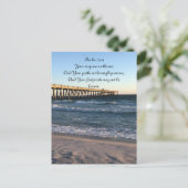 Dunkler Flieder Postkarte (Stehend Vorderseite)