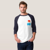 Dunkler Flieder T-Shirt (Vorne ganz)