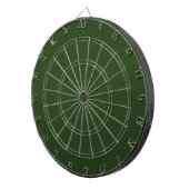 Dunkler Forest Green Dartboard mit Dark Forest Dartscheibe (Vorderseite rechts)