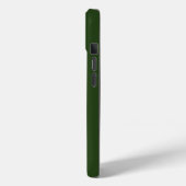 Dunkler Forest Green iPhone 15 Fall Case-Mate iPhone Hülle (Rückseite / Links)