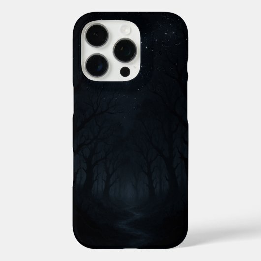 Dunkler Forest Night Sky Case-Mate iPhone Hülle (Rückseite)
