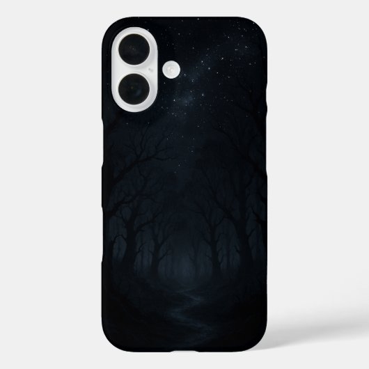 Dunkler Forest Night Sky Case-Mate iPhone Hülle (Rückseite)