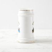 Dunkler Frauenpest Bierglas (Mittel)