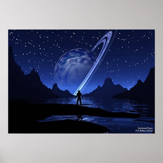 Dunkler Frieden Poster (Vorne)